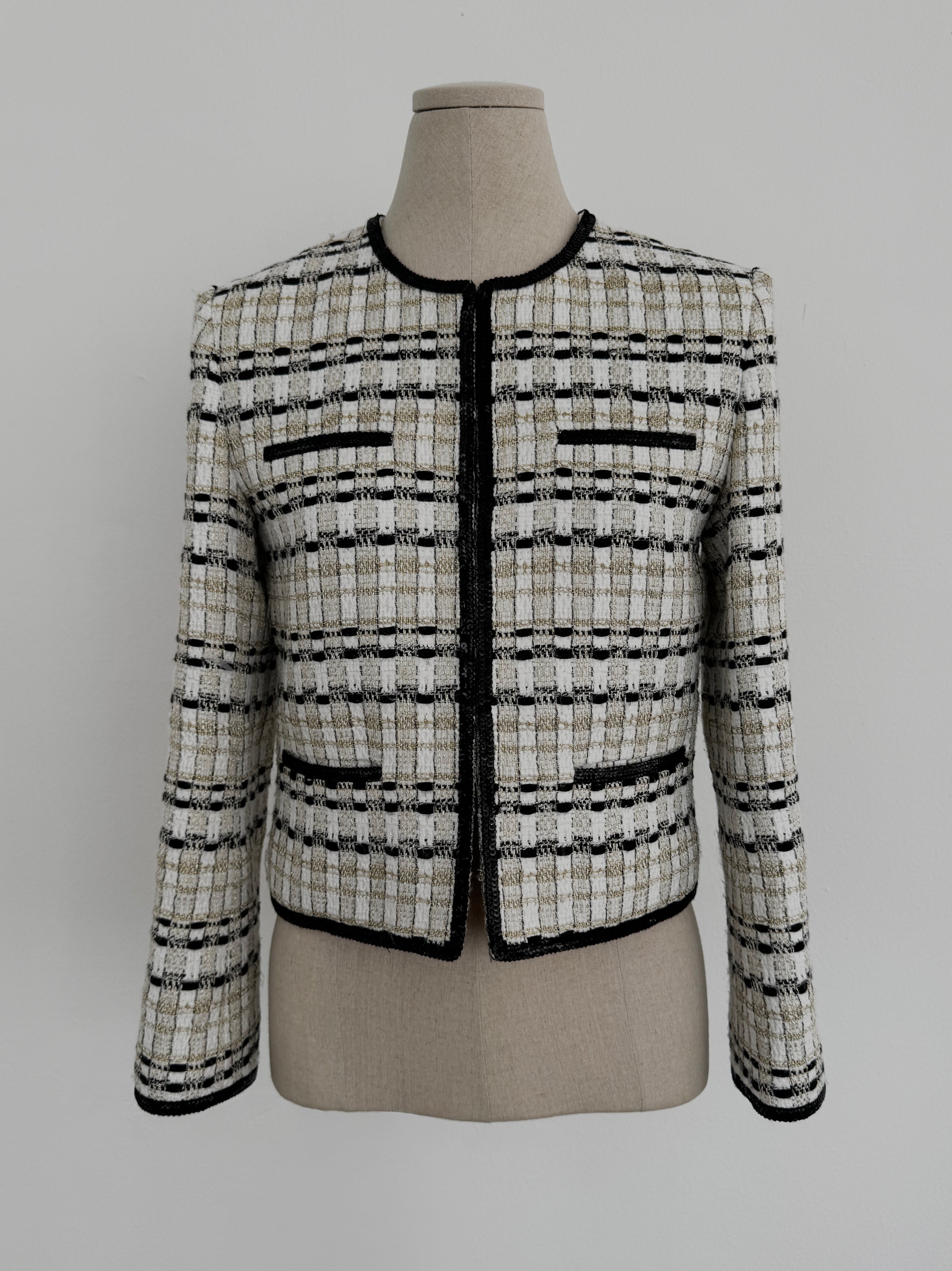【Katrin TOKYO】cocoon tweed blouson 10TH ANNIVERSARY TWEED JACKET – Cocoonery
